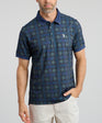 Dark Tartan Men's Polo | Front 2 | Studio | William Murray Golf