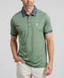 Murray Family Ties Men's Polo | Olive | Front | William Murray Golf