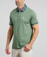 Murray Family Ties Men's Polo | Olive | Angle | William Murray Golf