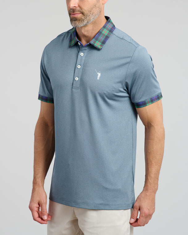 Murray Family Ties Men's Polo | Water | Angle | William Murray Golf