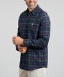 Dark Tartan Men's Long Sleeved Button Down