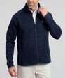 Flop Shot Men's Full Zip Jacket | Navy | Front 2 | Studio | William Murray Golf