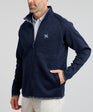 Flop Shot Men's Full Zip Jacket | Navy | Angle | Studio | William Murray Golf