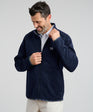 Flop Shot Men's Full Zip Jacket | Navy | Front | Zipped | William Murray Golf