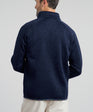 Flop Shot Men's Full Zip Jacket | Navy | Back | Studio | William Murray Golf