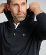 Men's Chip Shot Pullover Hoodie | Black | Hood Detail | William Murray Golf