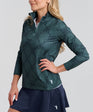 Moose Mulligans Women's Pocket Pullover | Spruce | Angle 2 | William Murray Golf