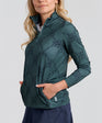 Moose Mulligans Women's Pocket Pullover | Spruce | Angle | William Murray Golf