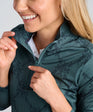 Moose Mulligans Women's Pocket Pullover | Spruce | Collar | William Murray Golf