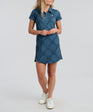 Moose Mulligans Women's Polo Dress | Navy | Front 3 | William Murray Golf