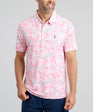 In Bloom Men's Polo | Pink | Front | William Murray Golf