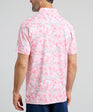 In Bloom Men's Polo | Pink | Back | William Murray Golf