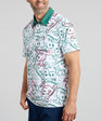 Tipsy & Bright Men's Polo | White | Front | William Murray Golf