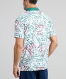 Tipsy & Bright Men's Polo | White | Back | William Murray Golf