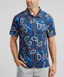 Paisley Putter Men's Polo | Navy | Front | William Murray Golf