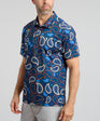 Paisley Putter Men's Polo | Navy | Angle | William Murray Golf