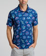 Under The Lights Men's Polo | Navy | Front | William Murray Golf