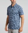 In Bloom Men's Polo | Charcoal | Angle | William Murray Golf