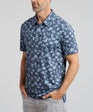 In Bloom Men's Polo | Charcoal | Front | William Murray Golf