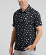 Off the Rocks Men's Polo | Black | Angle | William Murray Golf