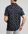 Off the Rocks Men's Polo | Black | Back | William Murray Golf