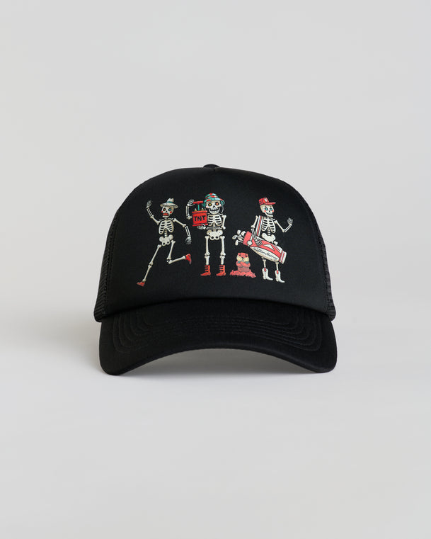 Skellyshack Foam Trucker Hat | Black