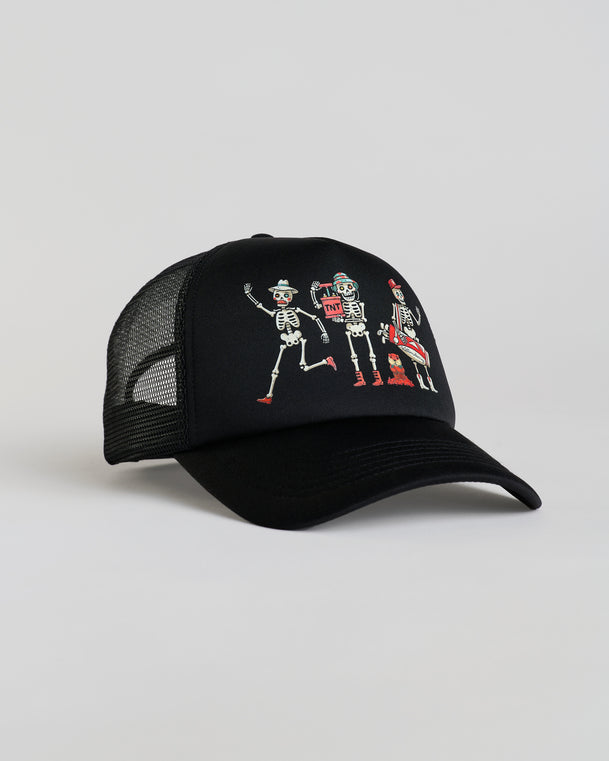 Skellyshack Foam Trucker Hat | Black