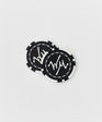 WM Poker Chip Ball Marker | Black/White | Two | William Murray Golf