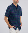 Dark Tartan Men's Button Down