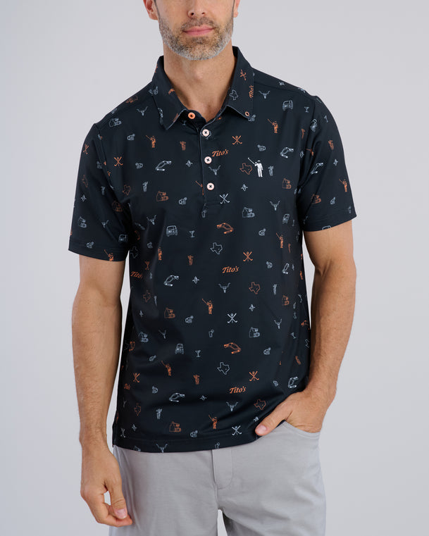 Tito's Texas Icons Polo