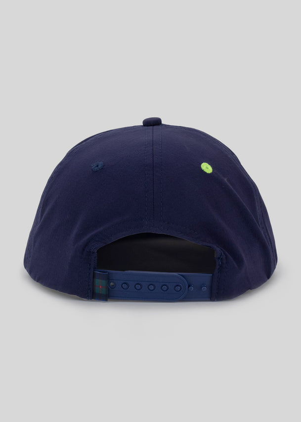 Noonan Rope Hat | Navy | Back | William Murray Golf