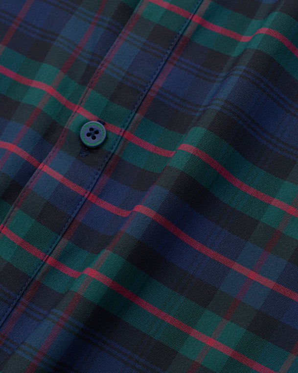 Dark Tartan Men's Button Down