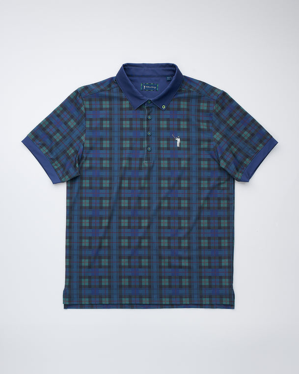 Dark Tartan Men's Polo