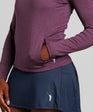 Chip Shot Women's Pocket Pullover | Plum | Front | Pocket | William Murray Golf