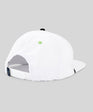 Poker Chip Noonan Rope Hat | White | Back Angle | William Murray Golf