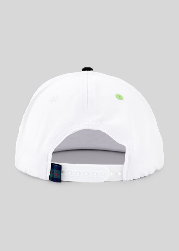 Poker Chip Noonan Rope Hat | White | Back | William Murray Golf