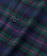 Dark Tartan Men's Long Sleeved Button Down