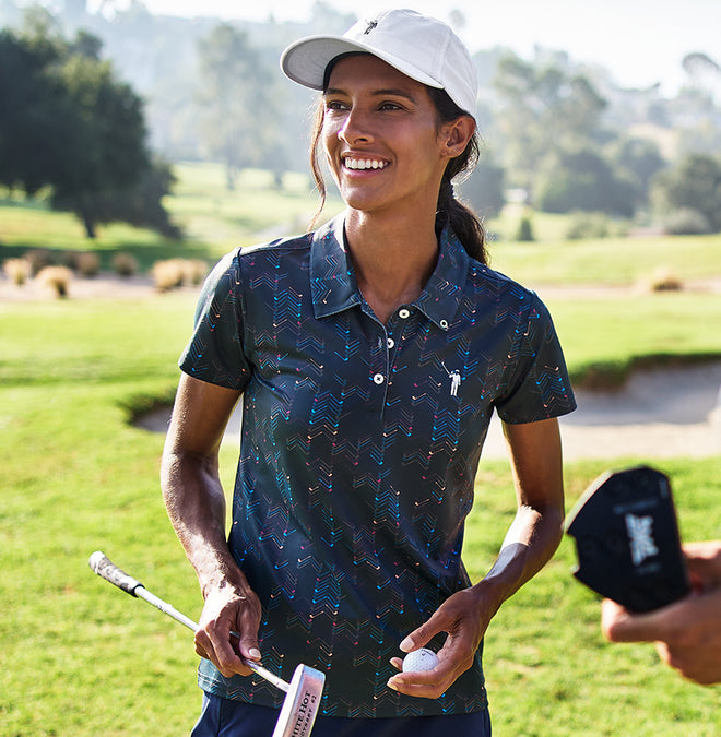2021 Women's Golf T-shirt Summer Sports Golf Apparel Short Sleeve