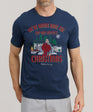 Hap Hap Happiest Christmas T-Shirt | Navy | Front | William Murray Golf