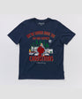 Hap Hap Happiest Christmas T-Shirt | Navy | Studio | William Murray Golf