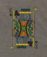 King of Clubs T-Shirt | Heathered Grey | Graphic | William Murray Golf