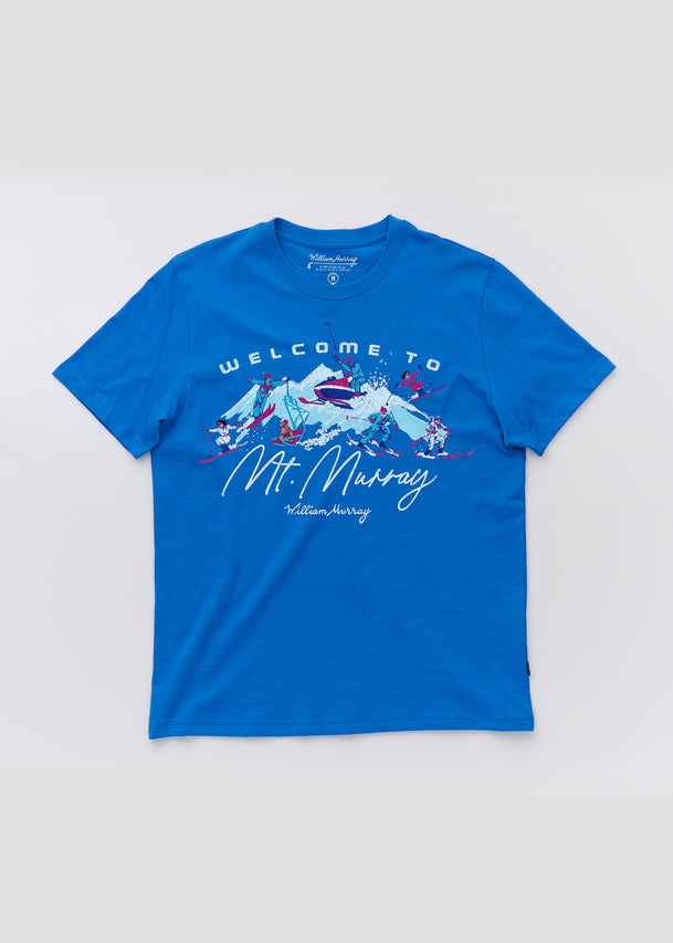 William Murray Golf Mt. Murray T-Shirt | Blue | Studio | William Murray Golf