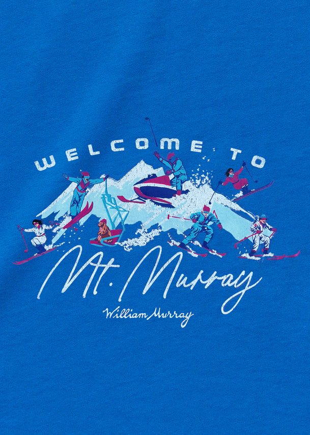 William Murray Golf Mt. Murray T-Shirt | Blue | Graphic | William Murray Golf