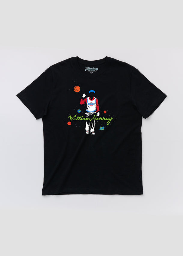 WM ZFG Bill Squad T-Shirt | Black | Studio | William Murray Golf